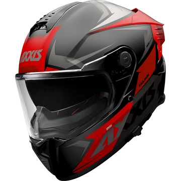 Axxis Hawk SV Evo Ixil B15 matt red zárt bukósisak XL (61-62 cm)