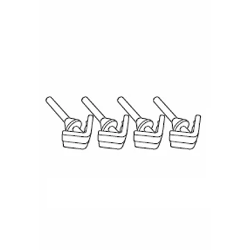 Gumi ütközők Shad 200799R SH58X/SH59X/SH50/SH48 dobozokhoz