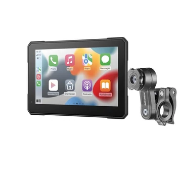 Interphone SYNC 70E motorkerékpár multimédia (Apple CarPlay, Android Auto) 7″