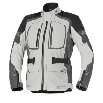 Büse Riva Lite férfi textilkabát világosszürke