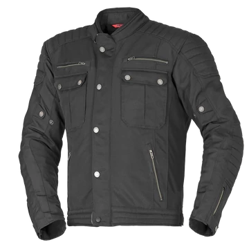 Büse Carson II férfi textilkabát fekete