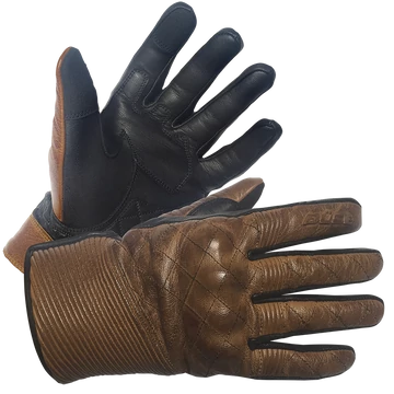 Büse Drifter retro rövidkesztyű barna