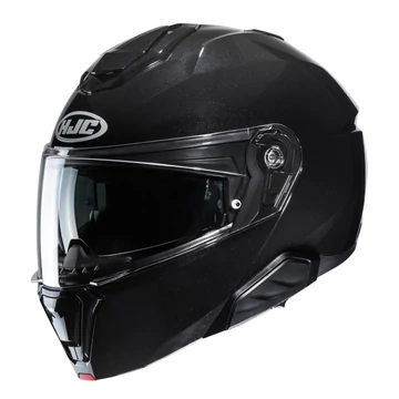 HJC i91 Metal Black felnyitható sisak