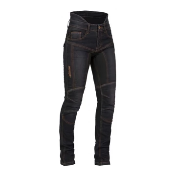 MBW-Lime Rebeka fekete női motoros farmer 36