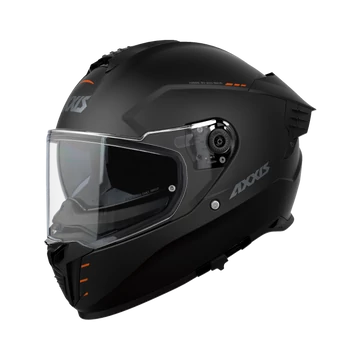 Axxis Hawk matt black zárt bukósisak XS (53-54 cm)