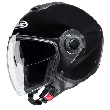 HJC i40N Metal Black nyitott sisak