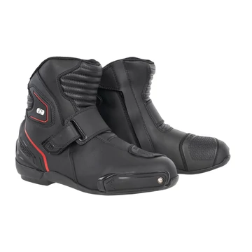Oxford Omega Air rövid sportcsizma fekete/piros 44