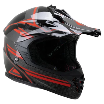 CGM 267G DIRT-X FURY gyerek bukósisak piros L (55 cm)