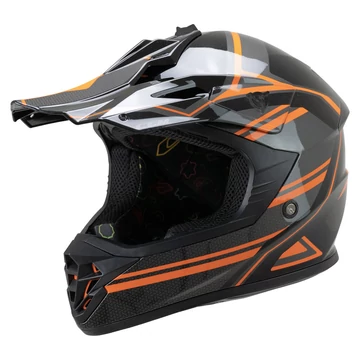 CGM 267G DIRT-X FURY gyerek bukósisak narancssárga M (53-54 cm)