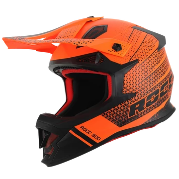 Rocc 800 krossz sisak matt narancs