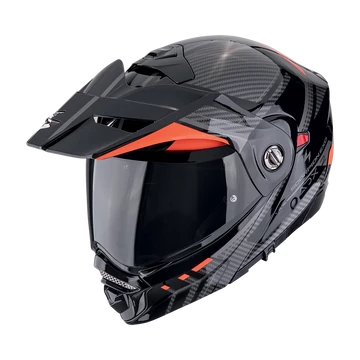 Scorpion ADX-2 Lewis Black-Red crossover bukósisak L (59-60cm)