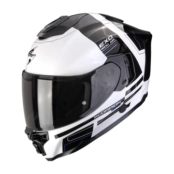 Scorpion Exo-1500 Air Dual White-Black-Blue zárt bukósisak