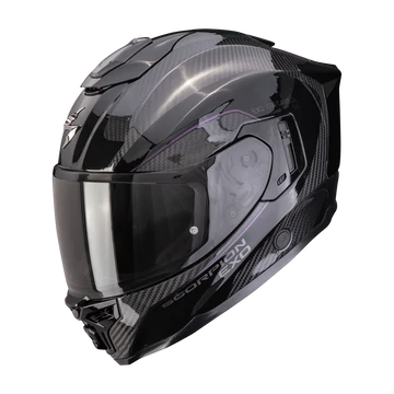 Scorpion Exo-1500 Carbon Air Mundi Black-Chameleon zárt bukósisak