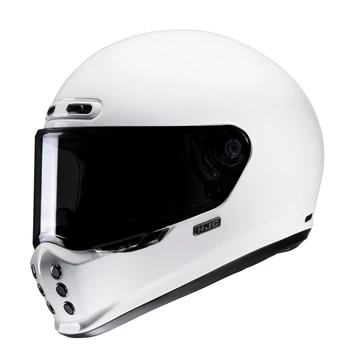HJC V10 Solid White zárt bukósisak