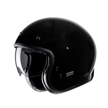 HJC V31 Solid Black nyitott bukósisak
