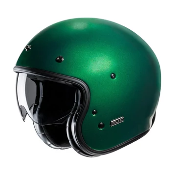 HJC V31 Solid Deep Green nyitott bukósisak