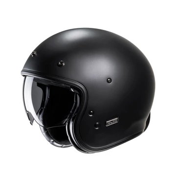 HJC V31 Solid Semi Flat Black nyitott bukósisak