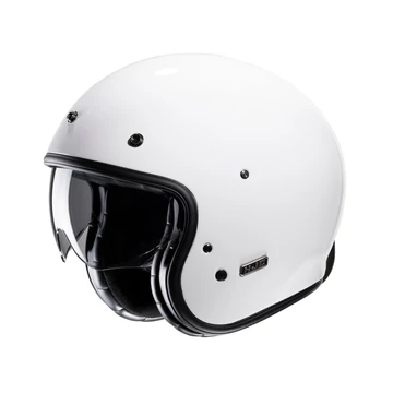 HJC V31 Solid White nyitott bukósisak
