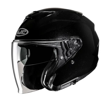 HJC i31 Metal Black nyitott sisak