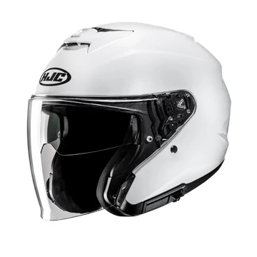 HJC i31 Pearl White nyitott sisak