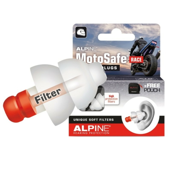 Alpine Motosafe Race motoros füldugó