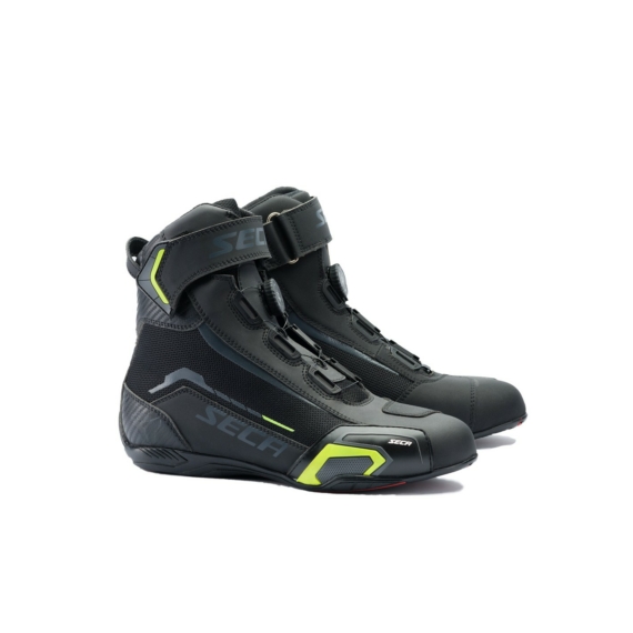 Seca Apex Evo motoros cipő fekete/neonsárga 46