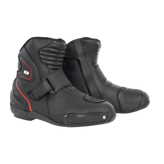 Oxford Omega Air rövid sportcsizma fekete/piros 44