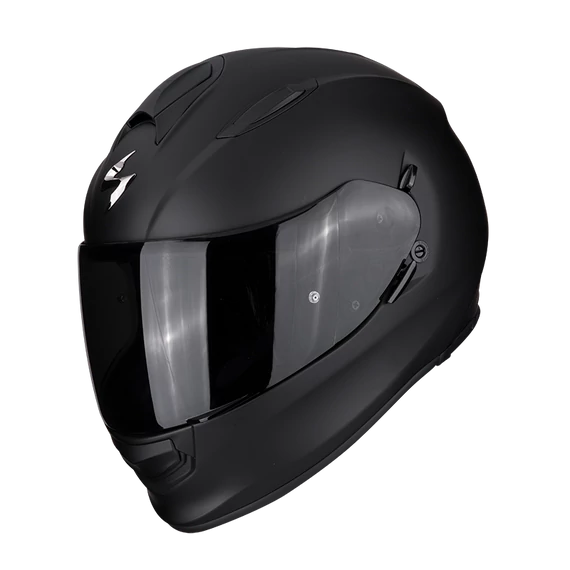 Scorpion Exo-491 Solid Matt Black zárt bukósisak S (55-56 cm)