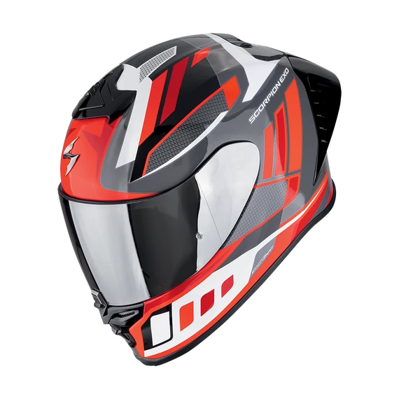 Scorpion Exo R1 EVO II Air Vital Grey-White-Red sportsisak L (59-60cm)