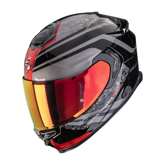 Scorpion EXO-GT SP AIR Arten Black-Red zárt bukósisak M (57-58cm)