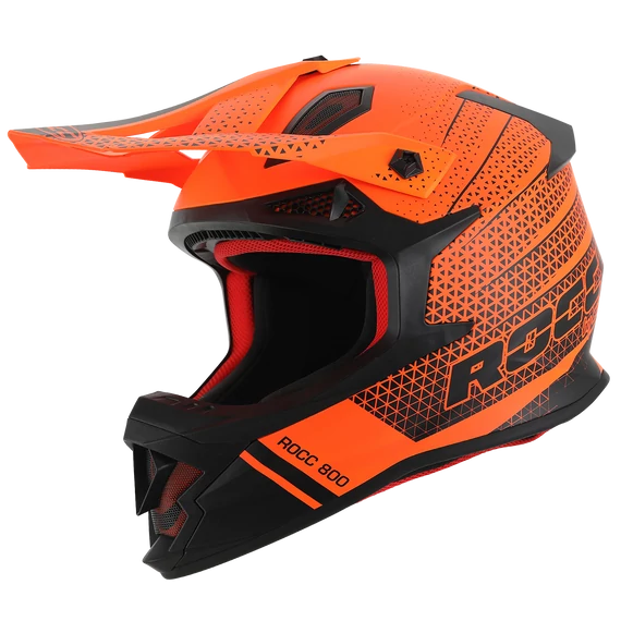Rocc 800 krossz sisak matt narancs XL (61-62cm)