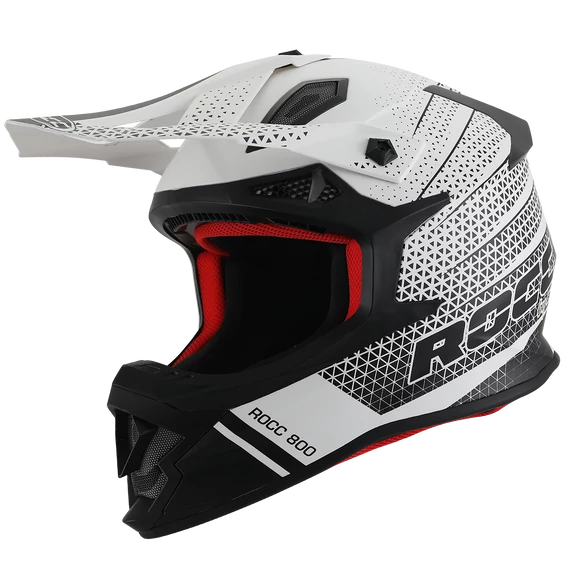 Rocc 800 krossz sisak matt fehér XS (53-54cm)