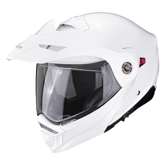 Scorpion ADX-2 Solid Pearl White crossover bukósisak XS (53-54cm)