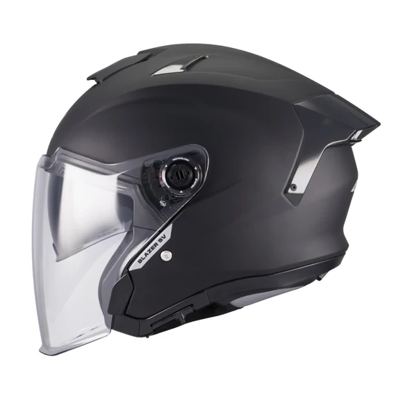 Axxis Blazer SV Solid A1 Matt Black nyitott bukósisak S