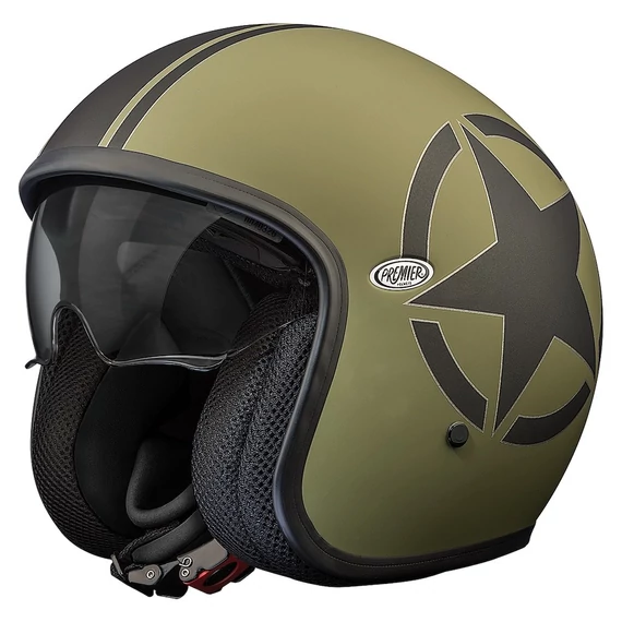 Premier Vintage Star Military BM retro bukósisak M (57cm)