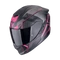Scorpion Exo-1400 EVO II Air Intensio Matt Black-Pink zárt bukósisak S (55-56cm)