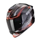 Scorpion Exo-1400 EVO II Air Accord Grey-Red zárt bukósisak L (59-60cm)