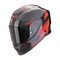 Scorpion Exo R1 EVO Carbon Rally Black-Red sportsisak XS (53-54cm)
