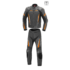 Kép 1/2 - Büse Imola férfi kétrészes bőrruha fekete/narancssárga 50