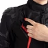 Kép 6/16 - Oxford Omega 1.0 Dry2Dry női textildzseki fekete/piros/camo 8