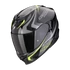 Kép 1/3 - Scorpion Exo-520 EVO Air Terra Black-Silver-Neon Yellow zárt bukósisak S (55-56 cm)
