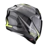 Kép 3/3 - Scorpion Exo-520 EVO Air Terra Black-Silver-Neon Yellow zárt bukósisak S (55-56 cm)
