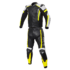 Kép 1/2 - Büse Track férfi kétrészes bőrruha neonsárga 52