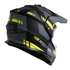 Kép 2/4 - Rocc 500 enduro sisak matt fekete/neonsárga S (55-56cm)