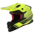Kép 1/4 - Rocc 800 krossz sisak neonsárga L (59-60cm)