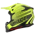 Kép 3/4 - Rocc 800 krossz sisak neonsárga L (59-60cm)