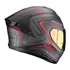 Kép 3/3 - Scorpion Exo-530 Air Slope Matt Black-Red zárt bukósisak L (59-60cm)