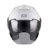 Kép 3/4 - Axxis Blazer SV Solid A0 Gloss white nyitott bukósisak XS